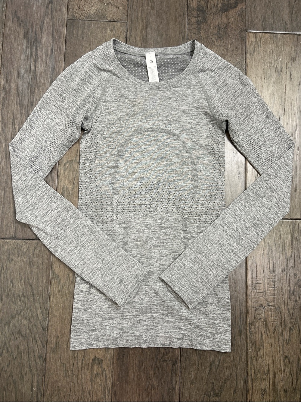 Lululemon Swiftly Tech Long Sleeve 2.0 Slate / White